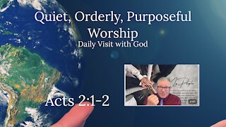Daily Visit with God, Acts 2:1-2 (KJV) Independent Baptist