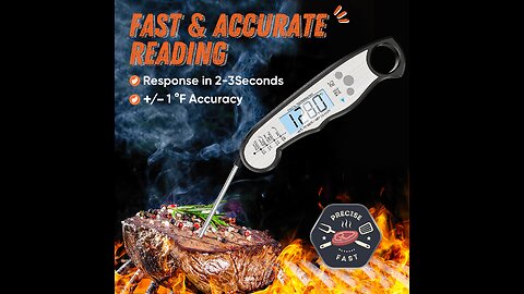 Get Perfectly Cooked Meat Every Time with This Digital Meat Thermometer