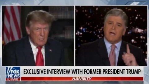 Following Jan. 6 Protests Sean Hannity Told Trump to Drop the “Stolen Election Talk”