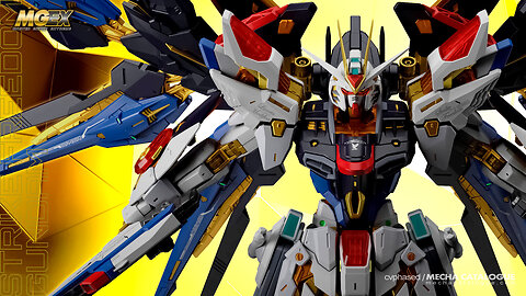 MGEX 1/100 Strike Freedom Gundam | ASMR Build | Mobile Suit Gundam SEED Destiny