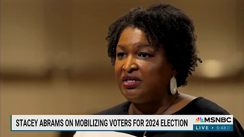 Election Denier Stacey Abrams Says Attacking DEI Is Attacking Democracy