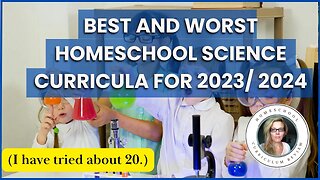 NEW BEST Homeschool Science Curriculum 2023 Flip Through and Review, Secular Christian