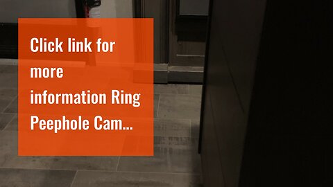 Click link for more information Ring Peephole Cam with Echo Dot (3rd Gen) - Charcoal