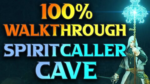 Spiritcaller Cave Walkthrough & Heretical Rise Solution - Elden Ring Gamplay Guide Part 102