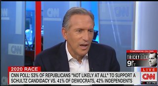 Howard Schultz says he'll steal voters from Trump