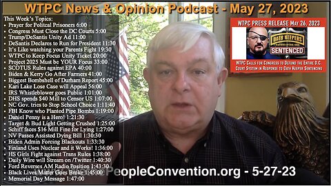 We the People Convention News & Opinion 5-27-23