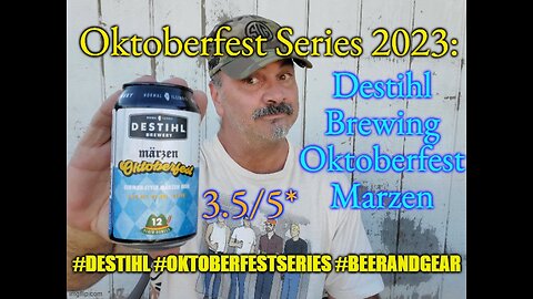 Oktoberfest Series 2023: Destihl Brewing Oktoberfest Marzen 3.5/5*