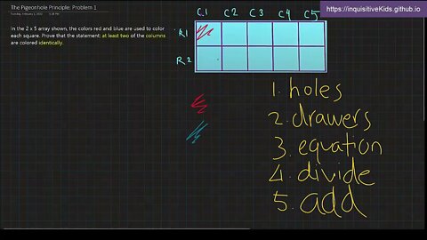 The Pigeonhole Principle: Problem 1