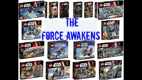 All Lego Star Wars The Force Awakens Sets (2015)