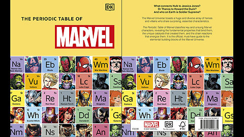 The Periodic Table of Marvel