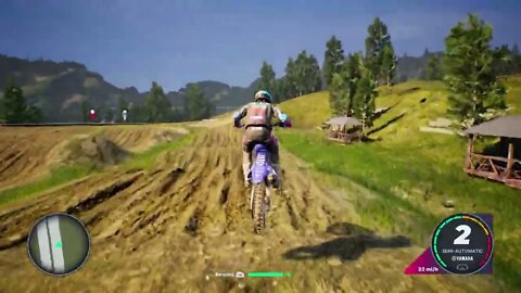 MONSTER ENERGY SUPERCROSS 5 - Yamaha YZ 450 F (Open World Free Roam) - Gameplay PC [1080p 60fps]