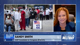 Sandy Smith GOP MAGA candidate NC-01 surging to upset win