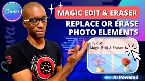 Canva Magic Edit & Eraser | Replace or Erase Objects In Photos!