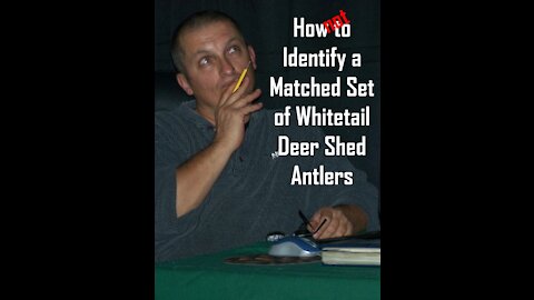How (not) to Identify a Matched Set of Shed Deer Antlers