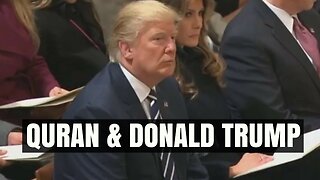 Donald Trump listens to Quran - Inauguration