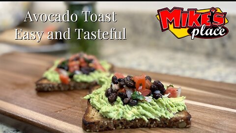 AVOCADO TOAST! EASY AND TASTEFUL #recipe #cooking