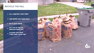 Boise's curbside compost program will pick up your leaves