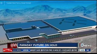 Faraday Future in North Las Vegas on hold