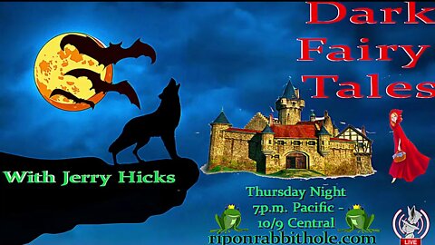 🐺The DarkWolf's Den Radio Show🐺 EP. 26: 🧙‍♀️🧹Dark Fairy Tales🧙‍♂️🐉