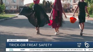 Keeping children safe when trick-or-treating on Halloween night