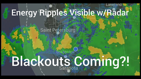 Grid sprayed in clouds. Is directed energy manipulating storms? Blackouts coming. Can you feel it?