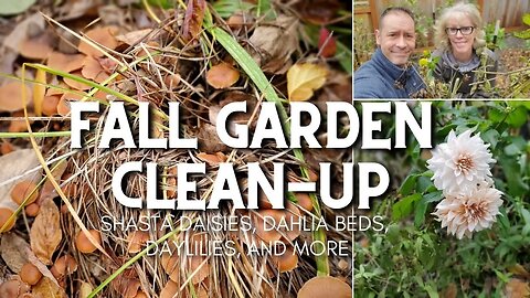 Fall Garden Clean Up 🍂🌿