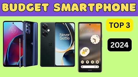 Top 3 Budget Smartphone Showdown (2024 Edition) - Pixel vs OnePlus vs Moto G!