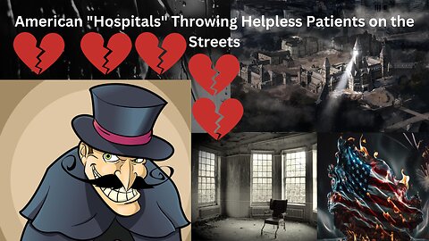 "HOSPITALS" ARE DUMPING PATIENTS ON STREETS IN COLD WEATHER ❄️ 😱