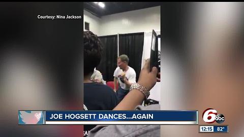 Mayor Joe Hogsett dances again