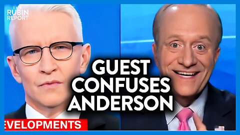 Watch Anderson Cooper's Face When He Can't Tell If His Guest Is Joking | DM CLIPS | Rubin Report