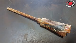 Broken Rusty Screwdriver - Perfect Restoration