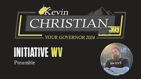 Initiative WV - Preamble