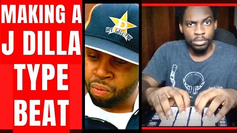 Making A J Dilla Type Beat LIVE - Producer Vlog