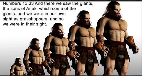 Genesis Chapter 6. Noah's Ark. Giants on earth. (SCRIPTURE)