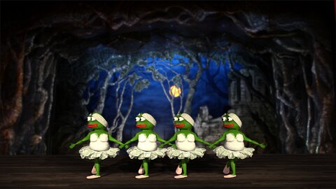 Pepe the Frog in Swan Lake