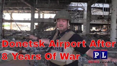 Inside Donetsk airport after 8 years of War