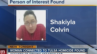 Police locate person of interest in Tulsa murder