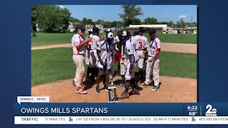 Good Morning Maryland from the Owings Mills Spartans