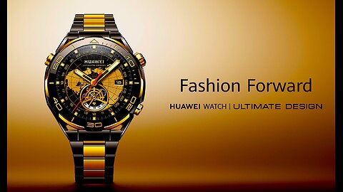 Unveiling the Ultimate Design: Huawei Watch - Style and Tech Combined Like Never Before!
