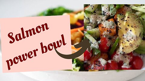 The best keto recipes for weight loss: Salmon power bowl