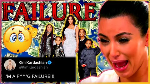 Kim Kardashian CRIES Herself to Sleep Knowing She is a TERRIBLE Single Mother & RUINED a GENERATION!