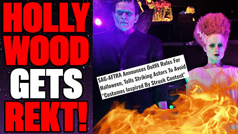 Woke Hollywood Is Being Held HOSTAGE By SAG-AFTRA! | Striking Actors NOT ALLOWED To Wear Costumes!