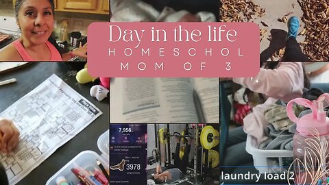 Busier Day in the Life - Homeschool Family