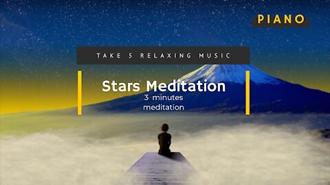 [Piano] Relaxing music Sleep Music Study Sleeping - Stars Meditation - HD 1080p