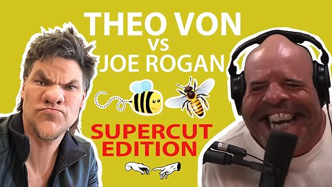 Theo Von tells Joe Rogan he Ate Bees with his Sister (Funny Edit)