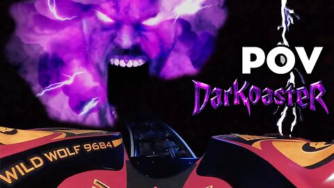 [NEW] Darkoaster: Escape the Storm POV | Busch Gardens Williamsburg