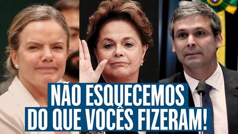 Dilma, Gleisi e Lindbergh: estão achando que somos tontos?