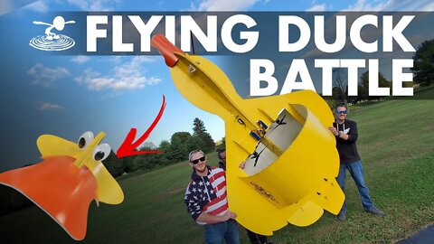 Sending our Giant Flying Duck into Battle! 🦆 Duck Season! 🐔