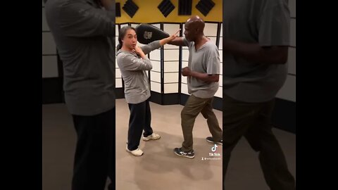 Wing Chun | Dealing With A Hook Punch | #shorts