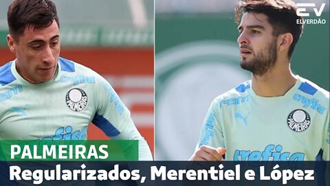 Regularized, Merentiel and López finally Palmeiras will be able to count on reinforcements #palmeiras#verdao